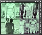 盗撮スケルトンカメラ　大学生の競泳水着を裸にします
